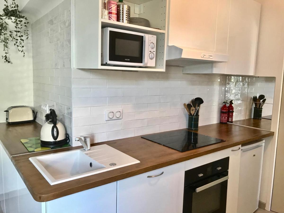 Blue Summer Vibes Appartment For 4P, Ac, Parking, Beachfront, Spa Access -5 La Ciotat Ngoại thất bức ảnh