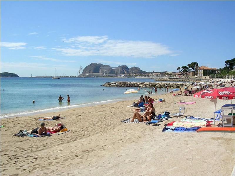 Blue Summer Vibes Appartment For 4P, Ac, Parking, Beachfront, Spa Access -5 La Ciotat Ngoại thất bức ảnh