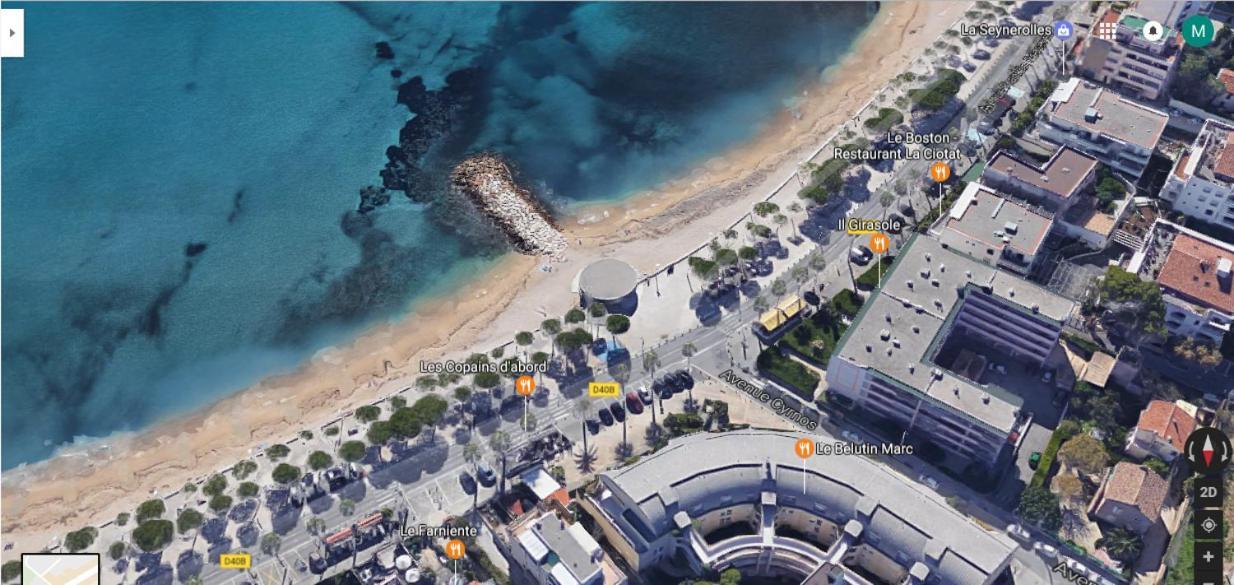 Blue Summer Vibes Appartment For 4P, Ac, Parking, Beachfront, Spa Access -5 La Ciotat Ngoại thất bức ảnh
